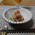 ダイナマイト漆黒's cooksnap of when they made 納豆とオクラのおかか和え.