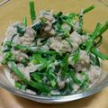 クック7G6GTO☆'s cooksnap of when they made 春菊とツナのもりもりサラダ.
