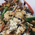 ふぁんたにゃん's cooksnap of when they made やみつき！給食にも出てた高菜のあま卵とじ.