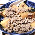 みちゃ0214's cooksnap of when they made ほっこり♡カボチャと合挽き肉の煮物.