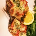 まぁちゃんとはち's cooksnap of when they made あじのトマトチーズ焼き.