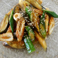 ★Yuring★'s cooksnap of when they made 副菜に簡単★茄子とちくわの辛味噌炒め.