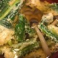 山下製麺's cooksnap of when they made めんつゆで簡単☆ふんわりニラ玉汁.