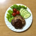 コンコン☆'s cooksnap of when they made カロリー控えめ！ エノキ入りハンバーグ.