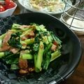 BIGI's cooksnap of when they made 子供大好き♪小松菜のガーリックバター炒め.