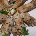 Zawacochan's cooksnap of when they made 簡単☆豚肉のアスパラ、えのき巻き.