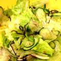 のんのん♡♬'s cooksnap of when they made レタスときゅうりの塩こぶサラダ.
