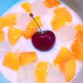 Cook★Robin's cooksnap of when they made 優しい甘さ♪ヨーグルトとマンゴーのおめざ.