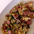 がんこママ♪'s cooksnap of when they made 長ネギとソーセージの塩卵とじ.