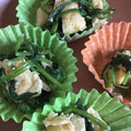 名前は与作's cooksnap of when they made ほうれん草と油揚げのレンチンマヨ和え.