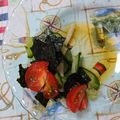 イチゴ、イチゴ。's cooksnap of when they made 大根ときゅうりの海苔サラダ♪.