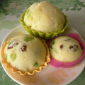 SAVER919's cooksnap of when they made HMで簡単！ほうれん草の蒸しパン.