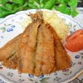 mielle's cooksnap of when they made 揚げずにジューシー【いわしのフライ】♪.