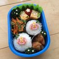 minch＊＊'s cooksnap of when they made 幼稚園 キャラ弁♡かっぱくん お弁当.