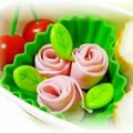 minfannote's cooksnap of when they made お弁当に♪ギョニソで薔薇.