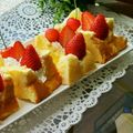 ミントレモン's cooksnap of when they made フルーツシフォン♡カットしてデコ♪.