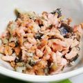みっくママ's cooksnap of when they made 農園レシピ・しいたけとサーモンのリエット.