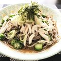 ネビラチェーン☆'s cooksnap of when they made 冷やし蕎麦　鶏わさび風味.