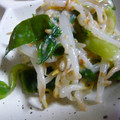 ＴＯＭＯＷＡＴ's cooksnap of when they made もやしと生青梗菜のゴマみそ和え.