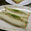ジョングレ's cooksnap of when they made あら美味しい！金のごまだれでツナサンド♪.