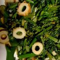 アラフィフ新米主婦♪'s cooksnap of when they made 菜の花・ちくわの麺つゆバター炒め.