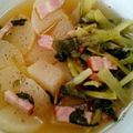 うめうさタン's cooksnap of when they made 大根とベーコンの煮物.