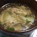 〜遊馬子〜's cooksnap of when they made 余った餃子の皮で☆簡単　ワンタン風スープ.