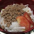 ALOHAnon's cooksnap of when they made 我が家の定番☆冷やしうどん弁当.