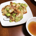 たろ吉♡'s cooksnap of when they made 簡単 冷凍枝豆とちくわのかき揚げ風.