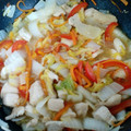 基本ニク's cooksnap of when they made 節約☆白菜と鶏むね肉の和風あんかけ☆.