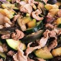 kesa_39's cooksnap of when they made 豚肉とズッキーニの味噌炒め.