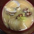 にむばすしゅたーぜん's cooksnap of when they made 簡単！春キャベツとあさりの味噌汁.