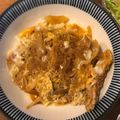 saku39717's cooksnap of when they made 我が家のロースカツ丼♡.