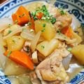 maaao☆'s cooksnap of when they made 鶏肉と大根のさっぱりお酢煮♪.