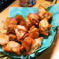 ゆんちゃん☆☆'s cooksnap of when they made ワンタンの皮で作るインド料理♪サモサ.