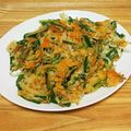 ピーナッツ子♪'s cooksnap of when they made 簡単♡チーズとたっぷり野菜のチヂミ.