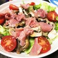 けーとママ's cooksnap of when they made レタスとマッシュルームのサラダ.