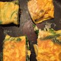 ☆みーい☆'s cooksnap of when they made 卵焼き♡ほうれん草入り.