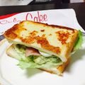 Campanilla's cooksnap of when they made ✿焦がしチーズのアボカドサンド✿.