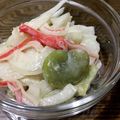 ちこ飯屋's cooksnap of when they made そら豆と新玉のサラダ.