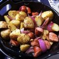 ほもい's cooksnap of when they made 皮付きじゃがいもでジャーマンポテト.