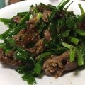クック6RPH3N☆'s cooksnap of when they made レバニラ炒め♪簡単レバー下処理ニラ炒める.