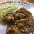 もふもふデデンネ's cooksnap of when they made カリっとジューシー！絶品♡鶏のから揚げ.