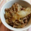 いしまいﾁｬﾝ's cooksnap of when they made 豚肉と玉ねぎの甘辛煮（肉まん・丼物にも）.