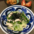 つまみぐい太郎's cooksnap of when they made しろ菜とささみのわさびマヨサラダ.