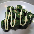 うめ222's cooksnap of when they made ぱくっと！細巻き小松菜.
