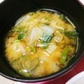 cana226's cooksnap of when they made 甘みたっぷり簡単味噌汁。.