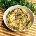 なつき☆ミ's cooksnap of when they made ★サンマの蒲焼きふわふわ卵とじ丼★.