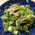 こはる・▽・'s cooksnap of when they made 大根の葉と小海老のナムル.