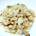 hinagesi's cooksnap of when they made 簡単！さばの味噌煮のリゾット.